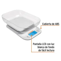 Balanzas Digital 5kg para Cocina PlatoABS Truper 102421 26.271186 Balanzas Digital 5kg para Cocina PlatoABS Truper 102421
Cuer Balanzas Digital 5kg para Cocina PlatoABS Truper 102421 26.271186 Balanzas Digital 5kg para Cocina PlatoABS Truper 102421
Cuer