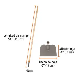 Azadon Jardinero Clasic con Collar Mango 54" Truper 10553 19.491525 Azadon Jardinero Classic con Collar Mango 54" Truper 10553
