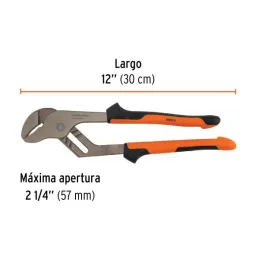  Alicates Picoloro 12" Aislado 1000V ConfortGrip 5Ajustes Truper 102394 30.508475 Alicates Picoloro 12" Aislado 1000V ConfortGri