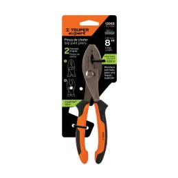  Alicates Mecanico 8" Aislado 1000V ConfortGrip 2Ajustes, Truper 13065 15.423729 Alicates Mecanico 8" Aislado 1000V ConfortGrip 