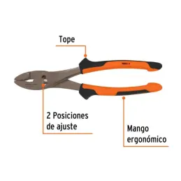  Alicates Mecanico 10" Aislado 1000V ConfortGrip 2Ajustes, Truper 13066 17.79661 Alicates Mecanico 10" Aislado 1000V ConfortGrip