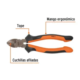 Alicates de corte diagonal 8" 1000v ComfortGrip CrVanadio Truper 102428 21.186441 Alicates de corte diagonal 8" 1000v ComfortGr