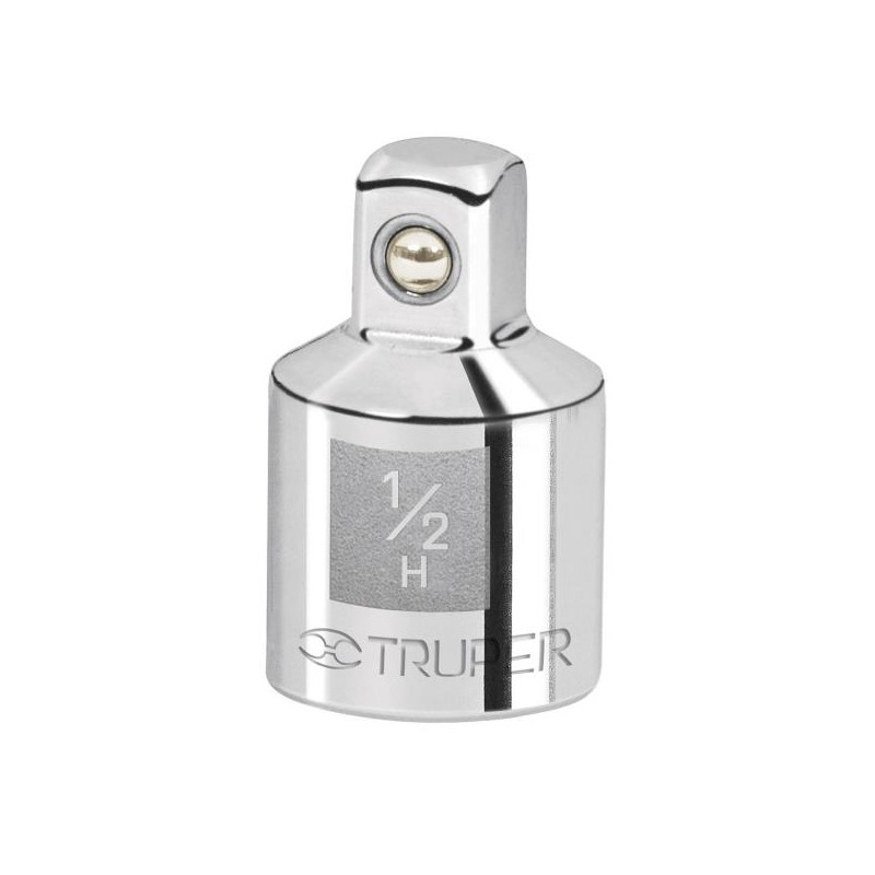  Adaptador Encastre 1/2" Hembra x3/8" Macho CrVanadio Truper 13422 5.847458 Adaptador Encastre 1/2" Hembra x 3/8" Macho, Truper 