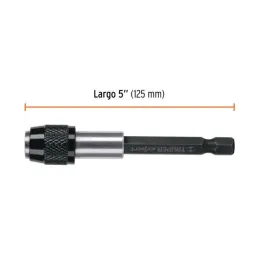  Adaptador Magnetico para Puntas L125mm Cambio Rapido, Truper 101964 9.576271 Adaptador Magnético para Puntas de 125mm, Cambio R