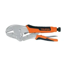  Alicates de Presion 10" Recto CrMolibdeno MangoVinil Truper 17437 24.576271 Alicate de Presión Recto 10" Mango de Vinil, Truper