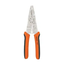  Alicates Pela Cable 8" 24-12 AWG 4Mordazas Truper 17357 17.79661 Alicate Pela Cables 8", 24 a 12 AWG, Truper 17357

Fabricada e