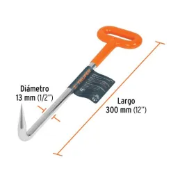  Amarrador de columnas 1/2" x30cm Tortol Truper 12815 14.322034 Amarrador de Varillas 1/2" con Grip, Truper 12815

Fabricado en 