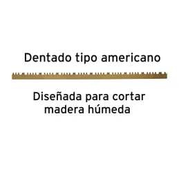  Arco de Sierra Montaraz 24", con dientes en Acero SK5, Especial para Cortes y Podas de Arboles, AJT-24 10258 Truper 22.881356 A