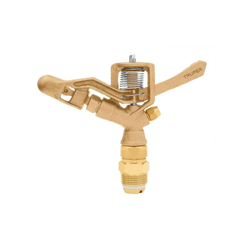  Aspersor Agricola 3/4", Alcance 15m, Area 360, 90 PSI, ASP-3/4BR 10316 Truper 44.067797 Aspersor Agricola 3/4", Alcance 15m, Ar