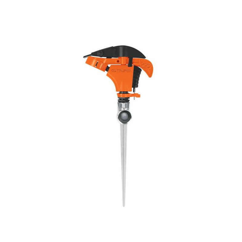  Aspersor Plastico 1 via 3/4", Estaca 21cm, Alcance 8.5m, Area 360, 50 PSI, ASP-P11 10336 Truper 11.186441 Aspersor Plastico Una