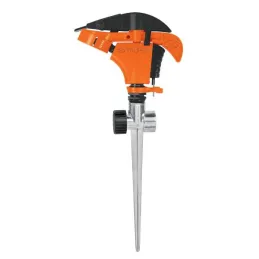  Aspersor Plastico 2 via 3/4", Estaca 21cm, Alcance 8.5m, Area 360, 50 PSI, Para conexion en Serie, ASP-P11X 10339 Truper 11.694