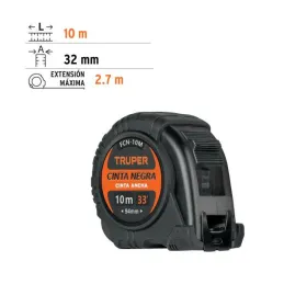  Winchas Flexometro Cinta Negra 10M TPR ABS Truper 103057 40.677966 Winchas Flexometro Cinta Negra 10M TPR ABS Truper 103057

Ca