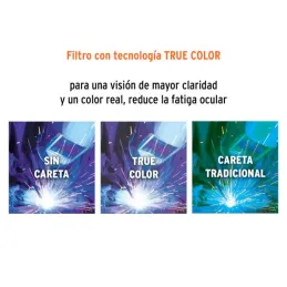  Careta electronica para soldar profesional sombra 9-13 Truper 102228 154.237288 Careta electronica para soldar profesional somb