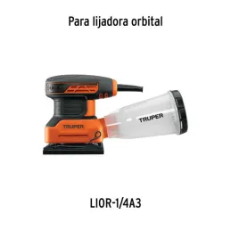  Sujetador de lija para LIOR-1/4A3 Truper 103188 2.966102 Sujetador de lija para LIOR-1/4A3 Truper 103188

Para lijadora orbital