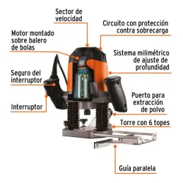  Routeadora profesional 1200W 1-3/4HP 220V Truper 102463 190.677966 Routeadora profesional 1200W 1-3/4HP 220V Truper 102463

Mot