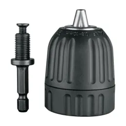  Mandriles Chucks cierre rápido 3/8" con adaptador Hex de 1/4" Truper 102474 15.338983 Mandriles Chucks cierre rápido 3/8" con a