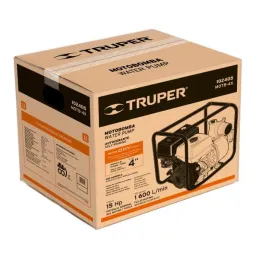  Motobombas 4" 15HP 1600L Motor Gasolina 420cc 4T 30m Truper 102405 1303.389831 Motobombas 4" 15HP 1600L Motor Gasolina 420cc 4T
