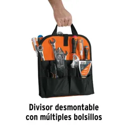 Mochila PortaHerramientas 43x30x18cm 57 Compartimientos Truper 101375 166.101695 Mochila PortaHerramientas 43x30x18cm 57 Compar
