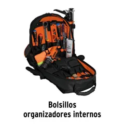  Mochila PortaHerramientas 43x30x18cm 57 Compartimientos Truper 101375 166.101695 Mochila PortaHerramientas 43x30x18cm 57 Compar