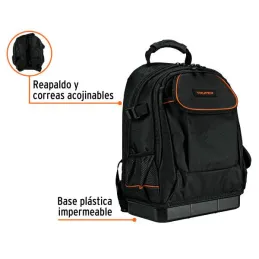  Mochila PortaHerramientas 43x30x18cm 57 Compartimientos Truper 101375 166.101695 Mochila PortaHerramientas 43x30x18cm 57 Compar