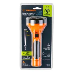  Linternas LED 200lm recargable AltaLuminosidad 170m Truper 19847 21.186441 Linternas LED 200lm recargable AltaLuminosidad 170m 