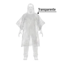 Poncho o capamanga desechable de polietileno Pretul 27089 Pretul-Poncho o capamanga desechable de polietileno Pretul 27089 Fabri