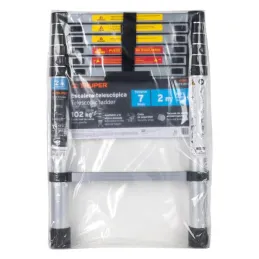  Escaleras Telescopica 7 peldaños T2 102kg Plegable Aluminio Truper 101903 187.288136 Escaleras Telescopica 7 peldaños T2 102kg 