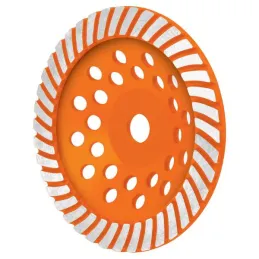  Copas de diamantes Turbo 7" DesbastePulidoNivelar Concreto E7/8 Truper 12259 337.288136 Copas de diamantes Turbo 7" DesbastePul