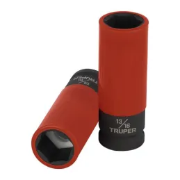  Dados 13/16" E1/2 Impacto Tubulares Hexagonales Con Polipropileno Truper 100928 11.694915 Dados 13/16" E1/2 Impacto Tubulares H