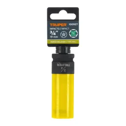  Dados 3/4" E1/2 Impacto Tubulares Hexagonales Con Polipropileno Truper 100927 11.355932 Dados 3/4" E1/2 Impacto Tubulares Hexag