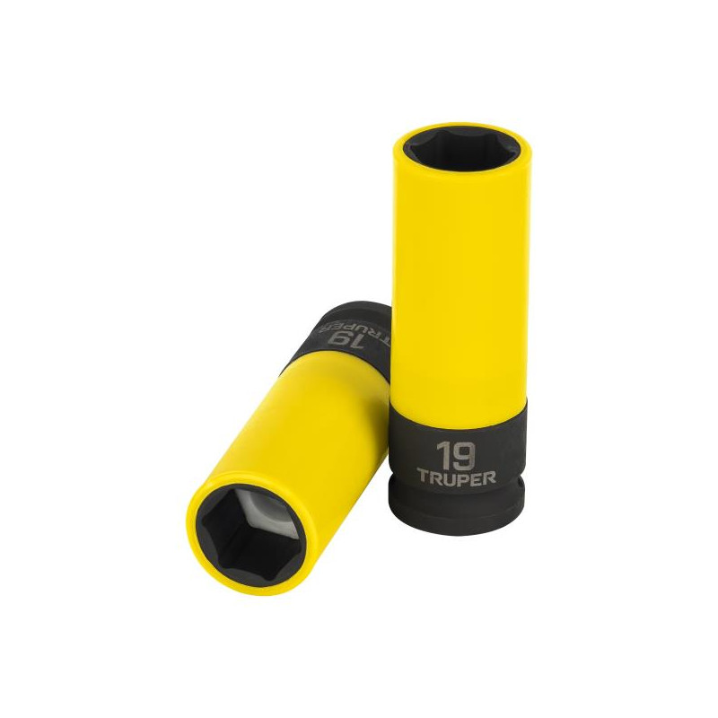  Dados 19mm E1/2 Impacto Tubulares Hexagonales Con Polipropileno Truper 100931 11.694915 Dados 19mm E1/2 Impacto Tubulares Hexag
