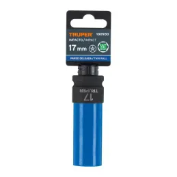  Dados 17mm E1/2 Impacto Tubulares Hexagonales Con Polipropileno Truper 100930 11.355932 Dados 17mm E1/2 Impacto Tubulares Hexag