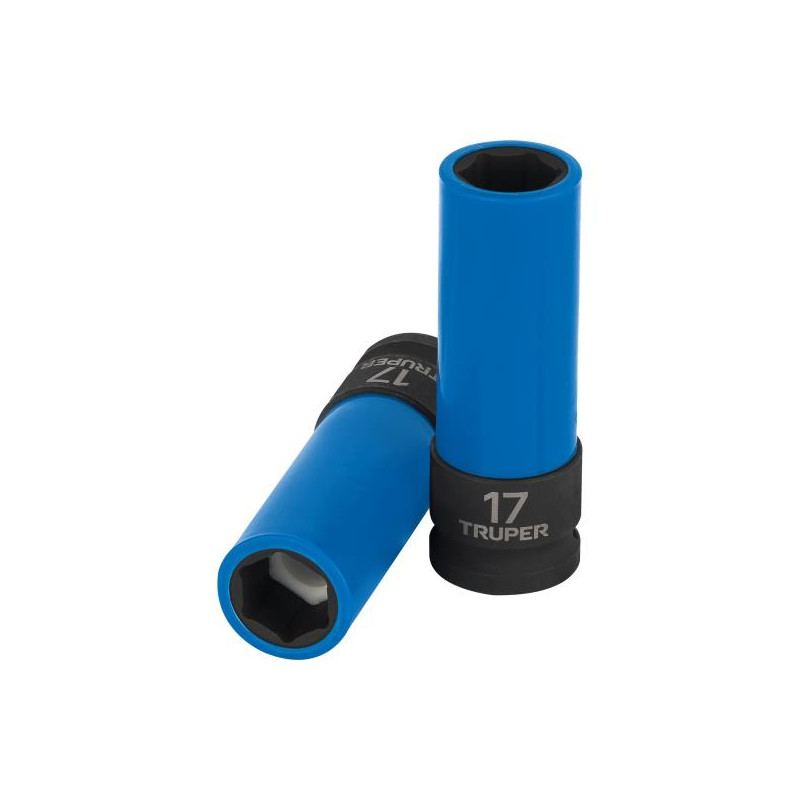  Dados 17mm E1/2 Impacto Tubulares Hexagonales Con Polipropileno Truper 100930 11.355932 Dados 17mm E1/2 Impacto Tubulares Hexag