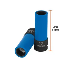  Dados 17mm E1/2 Impacto Tubulares Hexagonales Con Polipropileno Truper 100930 11.355932 Dados 17mm E1/2 Impacto Tubulares Hexag