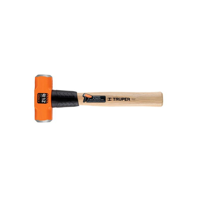  Comba Octagonal Cabeza 2.5 lb x12" Maquinada Termoplastico Truper 17045 20.338983 Comba Octagonal Cabeza 2.5 lb x12" Maquinada 