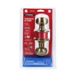  Cerraduras Pomo Oval Laton Antiguo Dormitorio Hermex 43455 26.271186 Cerraduras Pomo Oval Laton Antiguo Dormitorio Hermex 43455