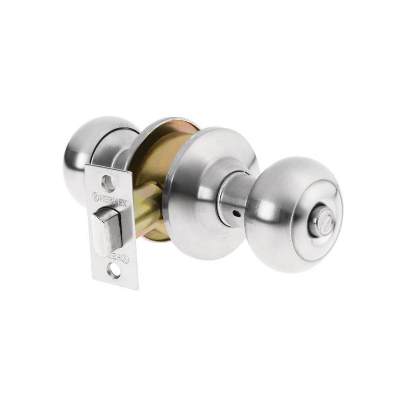  Cerraduras Pomo Oval Cromo Mate Baño Hermex 43450 25.423729 Cerraduras Pomo Oval Cromo Mate Baño Hermex 43450

Cerrojo con botó