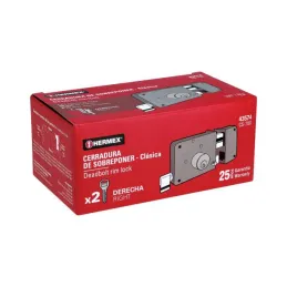  Cerraduras de Sobreponer Derecha Clasica Hermex 43574 22.881356 Cerraduras de Sobreponer Derecha Clasica Hermex 43574

Cilindro