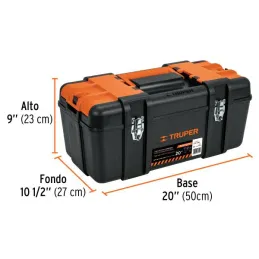  Cajas para Herramientas 20" 50x27x23cm Industrial Truper 102435 51.694915 Cajas para Herramientas 20" 50x27x23cm Industrial Tru