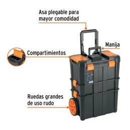  Cajas para Herramientas 19" x25" 53L CRuedas 3en1 Desmontable Truper 102644 96.610169 Cajas para Herramientas 19" x25" 53L CRue