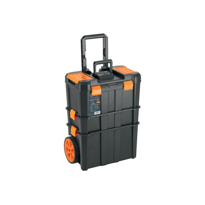  Cajas para Herramientas 19" x25" 53L CRuedas 3en1 Desmontable Truper 102644 96.610169 Cajas para Herramientas 19" x25" 53L CRue
