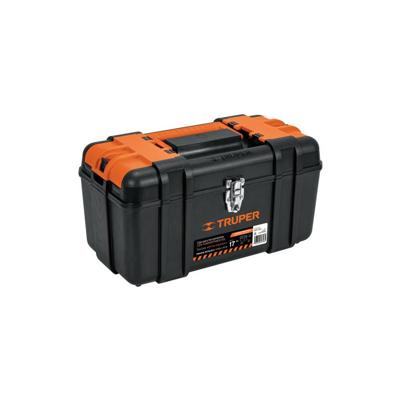  Cajas para Herramientas 17" 43x25x23cm Industrial Truper 102434 33.898305 Cajas para Herramientas 17" 43x25x23cm Industrial Tru