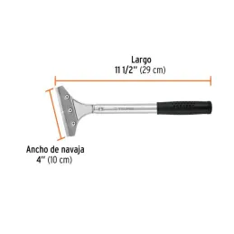  Raspador de acero con mango Navaja 4" Truper Truper 15962 12.20339 Raspador de acero con mango Navaja 4" Truper Truper 15962

N