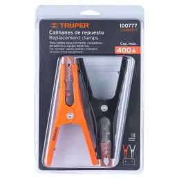  Caiman Cocodrilo para Cables pasa Corriente Auto Bateria Truper 100777 10 Caiman Cocodrilo para Cables pasa Corriente Auto Bate
