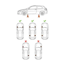  Caballete 12 Toneladas 2 Piezas, Base Ancha y Palanca de Ajuste de Altura, TORAU-12 14847 Truper 524.576271 Caballete para Auto