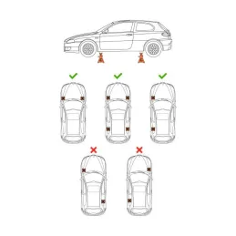  Caballete 3 Toneladas 2 Piezas, Base Ancha y Palanca de Ajuste de Altura, TORAU-3 14843 Truper 115.254237 Caballete para Auto 3