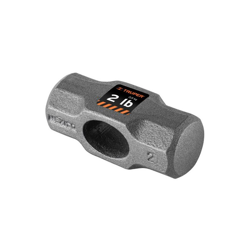  Cabezas  de Comba Octagonal 2lb Ojillo Ovalado Truper 10578 10.338983 Cabezas de Comba Octagonal 2lb Ojillo Ovalado Truper 1057