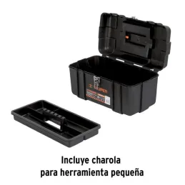  Caja para Herramientas Plastica Largo 17", Ancho 9 1/2", Alto 9", Peso 1.7 kg, Industrial, CHP-17X 19565 Truper 31.355932 Caja 