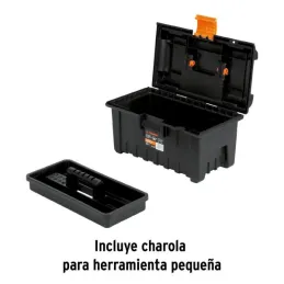  Caja para Herramientas Plastica Largo 16", Ancho 9", Alto 8 1/2", Peso 1.2 kg, CHA-16N 19790 Truper 24.576271 Caja para Herrami