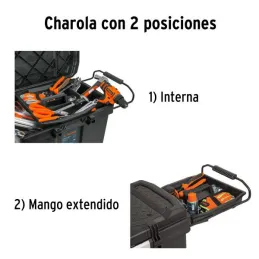  Cajas para Herramientas 23" x17" 57L CRuedas Mtelescopico Truper 10902 112.711864 Cajas para Herramientas 23" x17" 57L CRuedas 